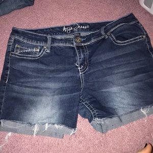Midi Jean Shorts